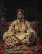 Black girl Ilia Efimovich Repin